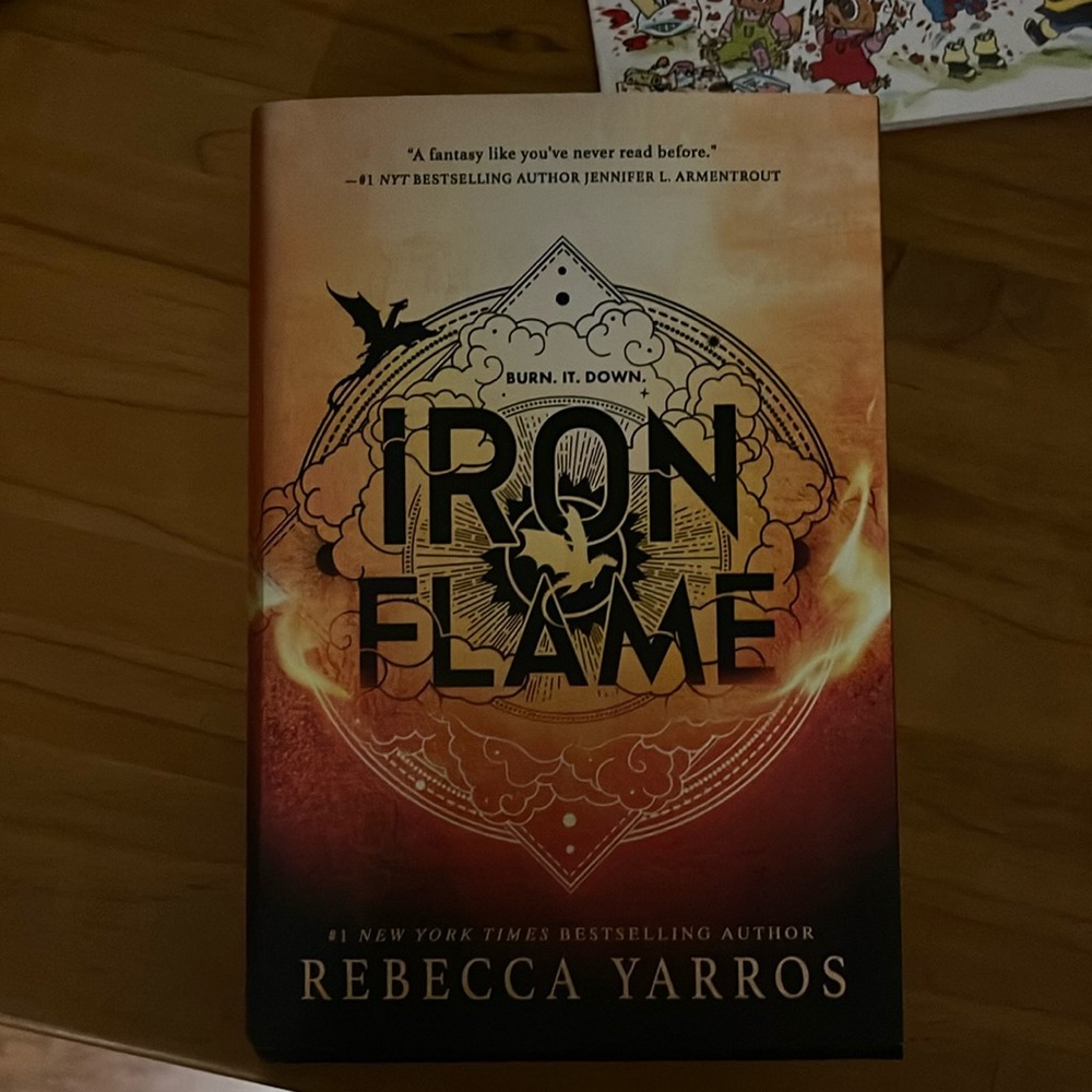 Iron Flame. Like new. Read once